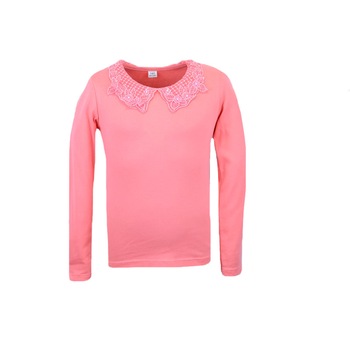 Bluza eleganta cu maneca lunga, Mini Junior, Coral Bluza eleganta cu maneca lunga, Mini Junior, Coral