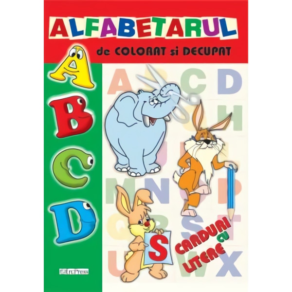 Alfabetarul de colorat si decupat