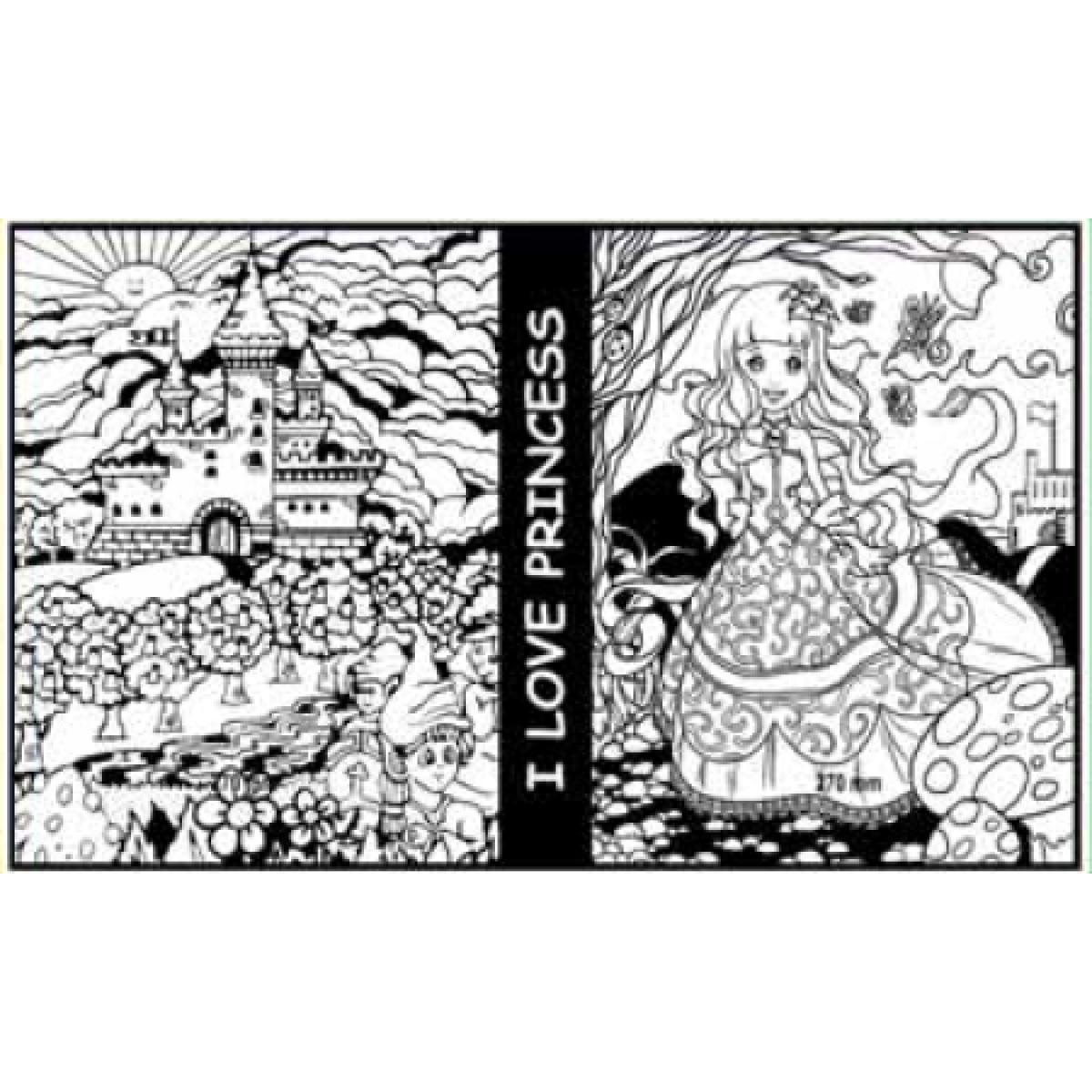 Biblioraft mecanic catifea Color Velvet Printese, A4, 4 ani +