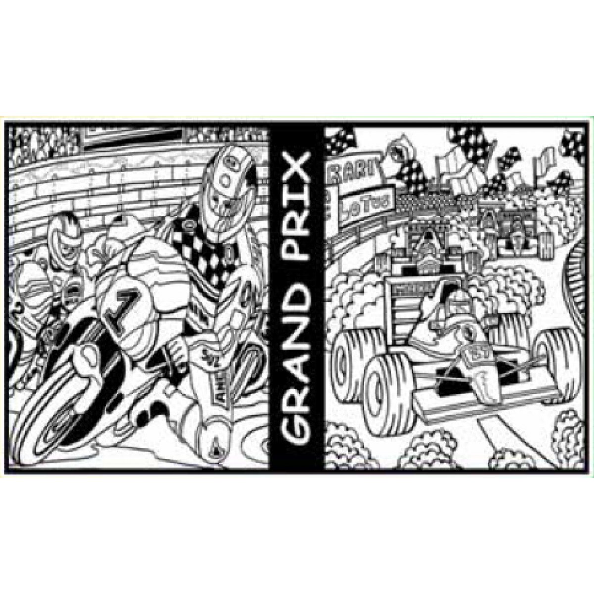 Biblioraft mecanic catifea Color Velvet Grand Prix, A4, 4 ani +