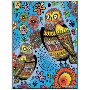 Biblioraft mecanic Color Velvet Bufnita, A4, 4 ani + Biblioraft mecanic Color Velvet Bufnita, A4, 4 ani +