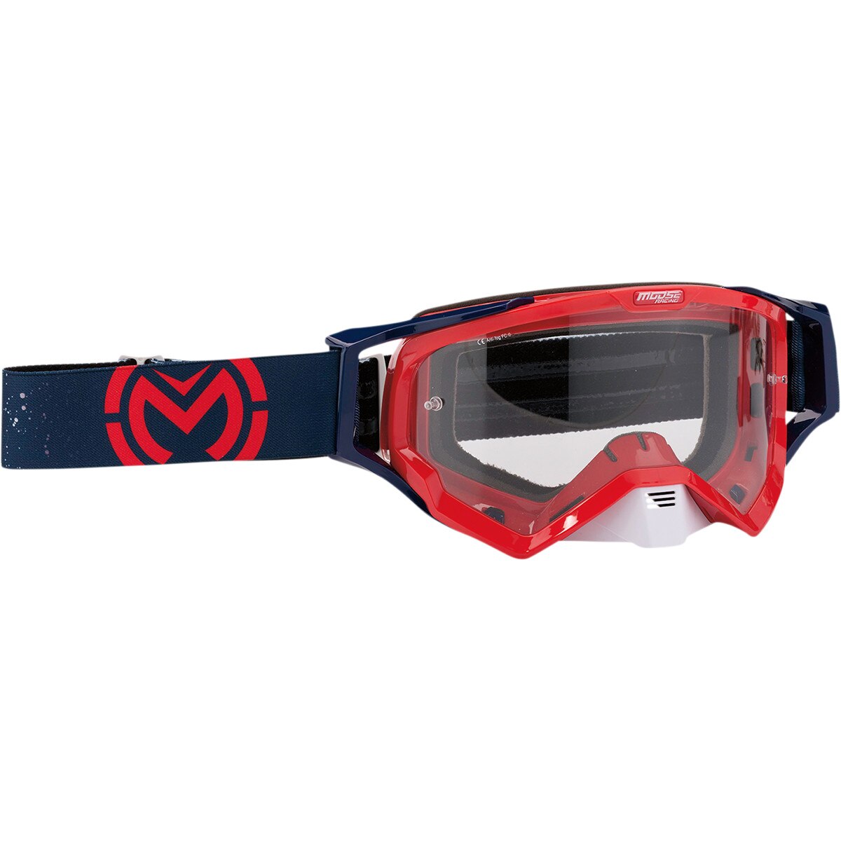 Ochelari atv/cross Moose Racing XCR Galaxy culoare Albastru/Rosu