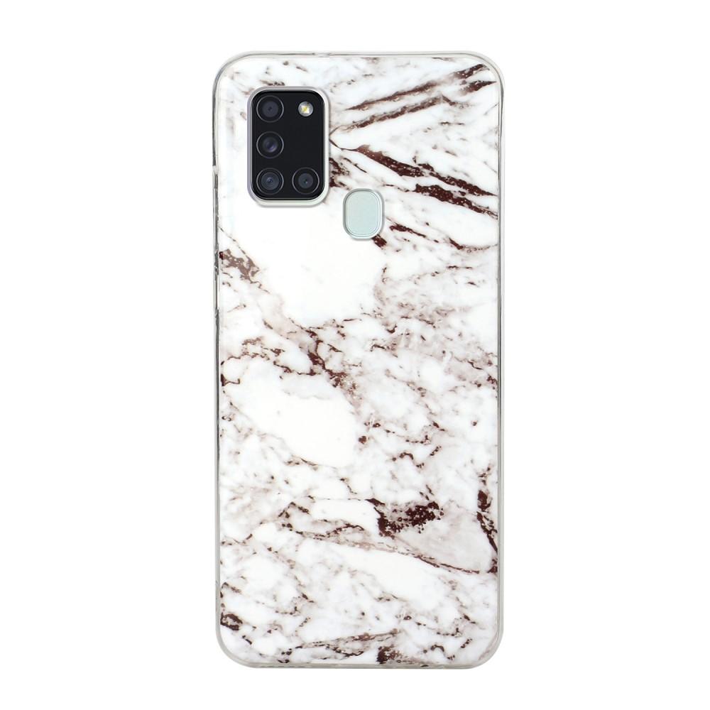 Husa Samsung Galaxy A21s model Calcite Marble Silicon, TPU, Viceversa Multicolor