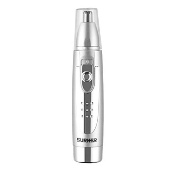Trimmer electric pentru nas Surker SK-207, acumulator inclus , lame inox , autonomie 1 ora , capac protectie , gri Trimmer electric pentru nas Surker SK-207, acumulator inclus , lame inox , autonomie 1 ora , capac protectie , gri