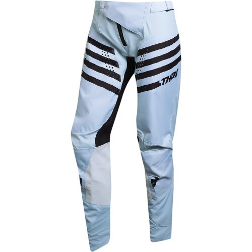 Pantaloni dame motocross Thor Pulse Racer, culoare gri/negru, marime 28