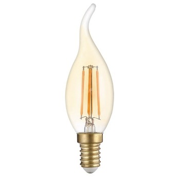 Bec LED C35T, Optonica, E14, Sticla Aurie, 4W, Lumina Calda, Dimabil Bec LED C35T, Optonica, E14, Sticla Aurie, 4W, Lumina Calda, Dimabil