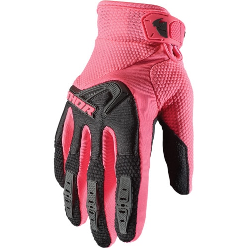 Manusi motocross Dame Thor Spectrum culoare Roz/Negru, marime M
