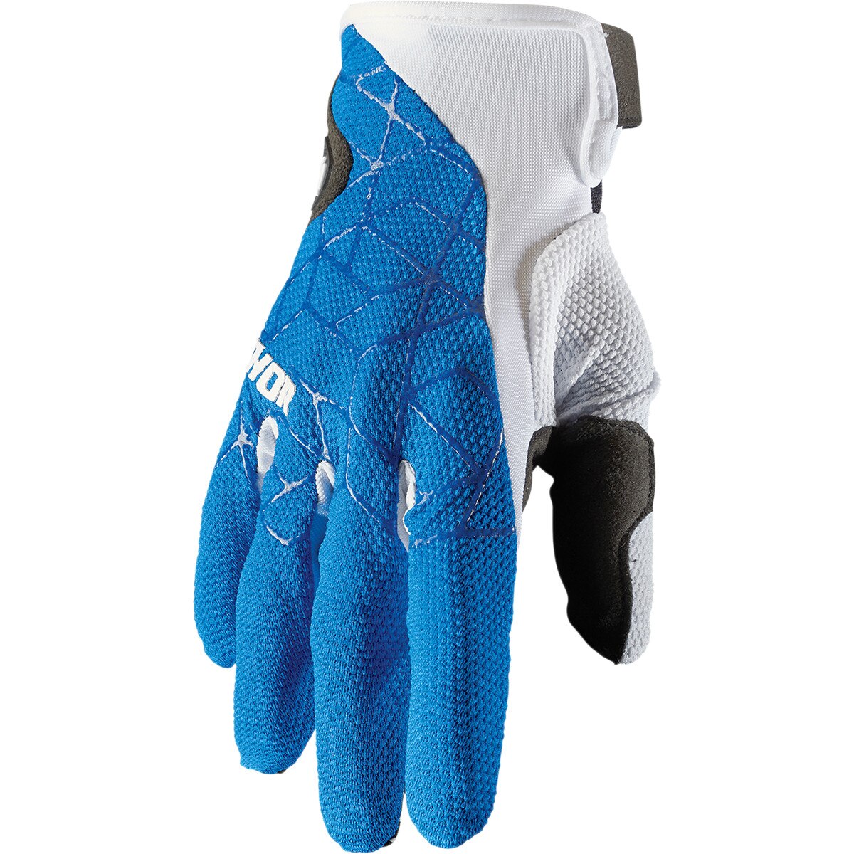 Manusi motocross Thor Draft culoare Albastru/Alb marime XS