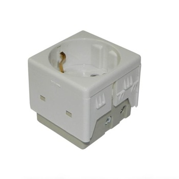 Priza modulara schuko Yriss - alb Priza modulara schuko Yriss - alb