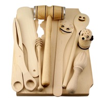 set tocator si ustensile pentru bucatarie din lemn 9 piese imagen 26_0_
0