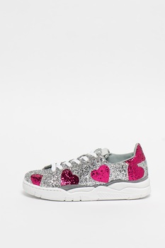 CHIARA FERRAGNI - Sparkling szívmintás sneaker