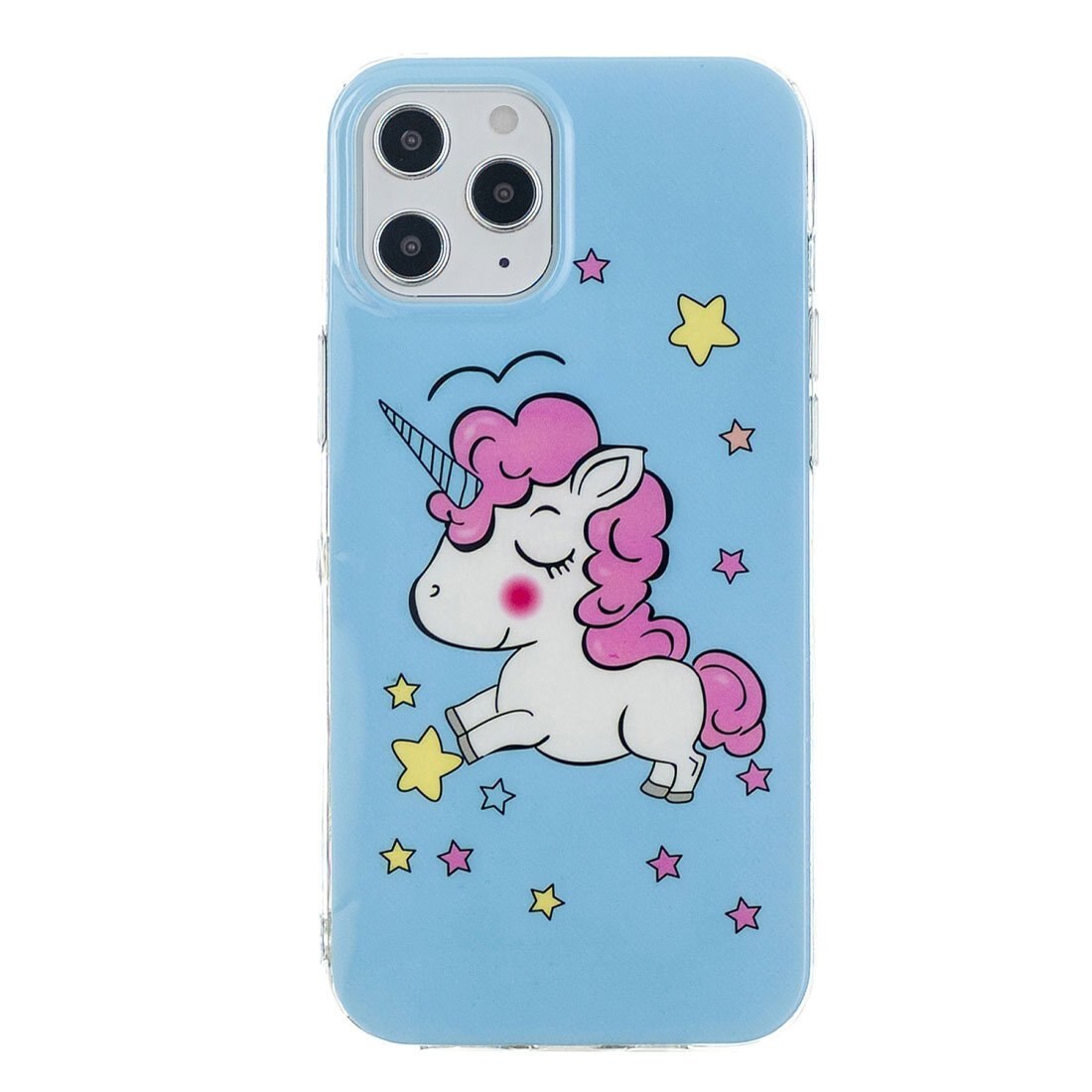 Husa silicon Apple iPhone 12 Fosforescent model Baby Unicorn, Silicon, TPU Viceversa Multicolor