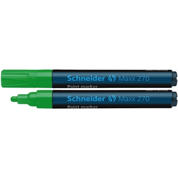 Marker cu vopsea Schneider 270, 1-3 mm, Verde Marker cu vopsea Schneider 270, 1-3 mm, Verde
