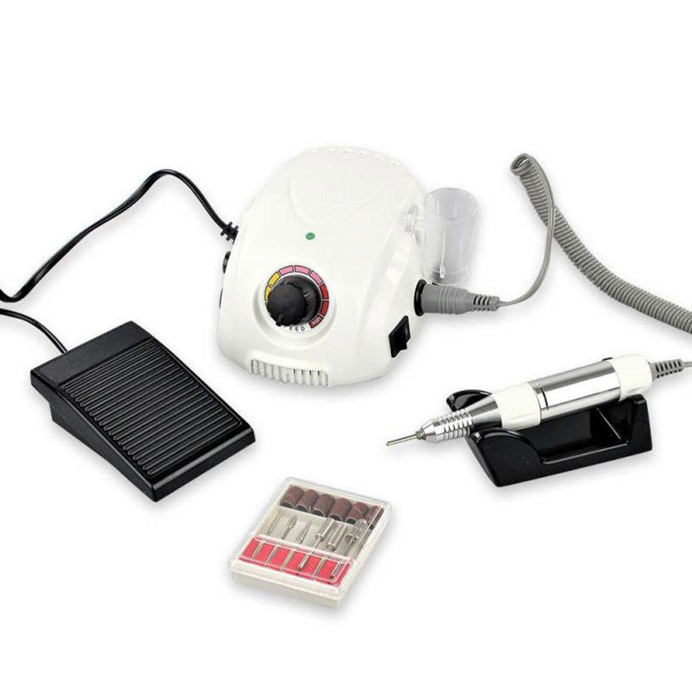 Pila electrica, freza unghii, Simei, alba, 25.000 rpm, 30 W