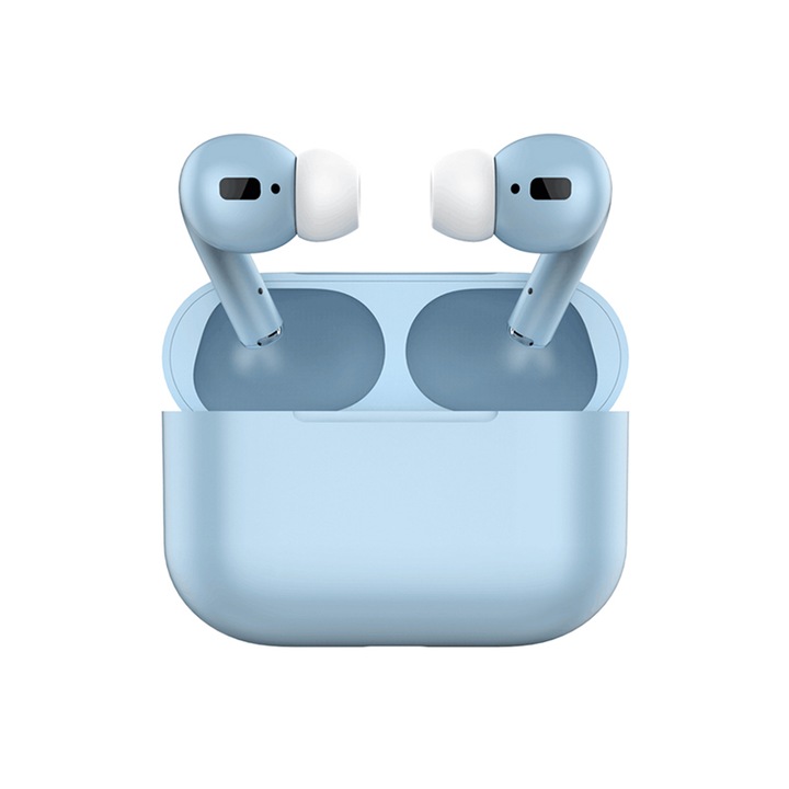 Bluetooth TWS i20 Power Bank Fülhallgató, Kék