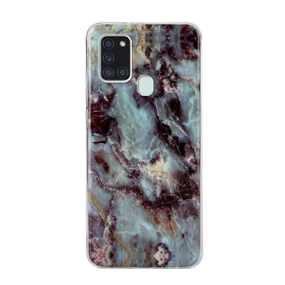 Husa Samsung Galaxy A21s model Pacific Marble Silicon, TPU, Viceversa Multicolor