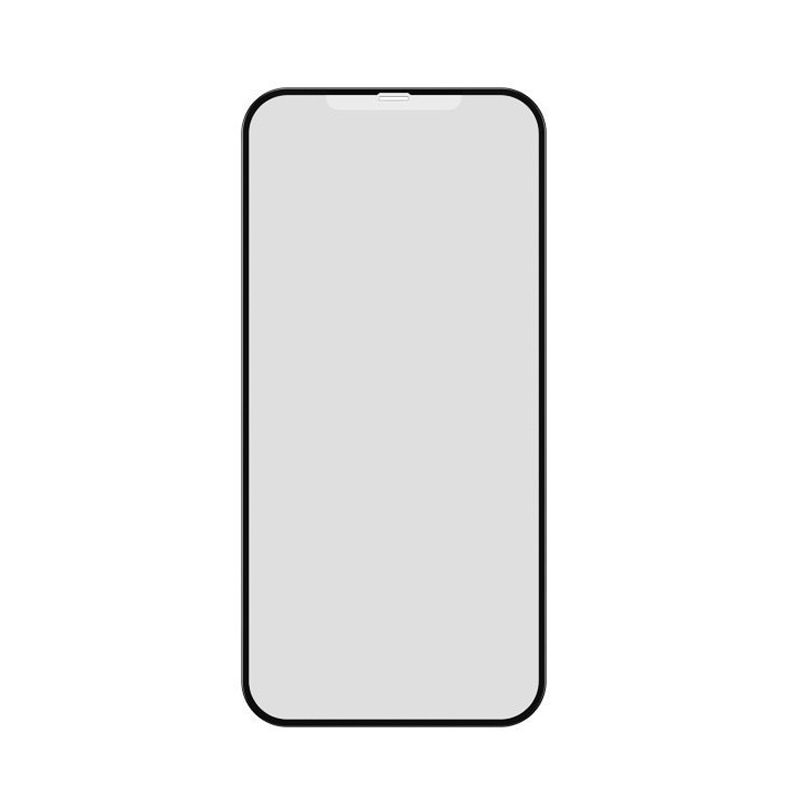 Set Folie de sticla temperata Baseus, 0.25 mm, Iphone 12 Mini, 5,4 Inch, 2 Bucati, Negru