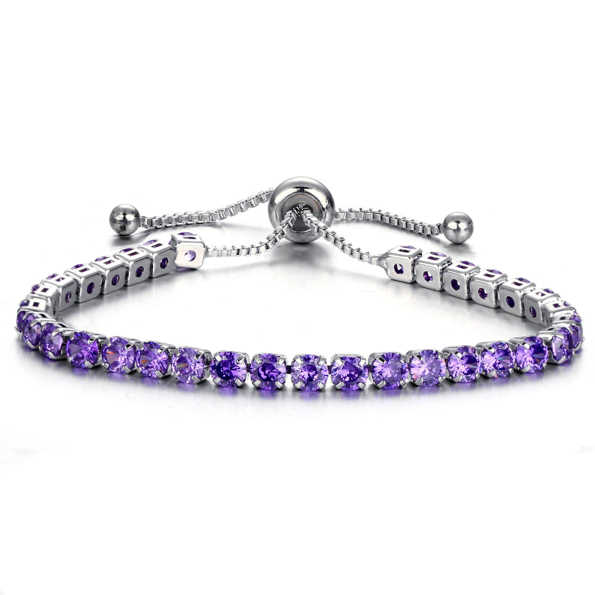 Bratara Damiani Silver din aliaj metalic, Luxury Purple