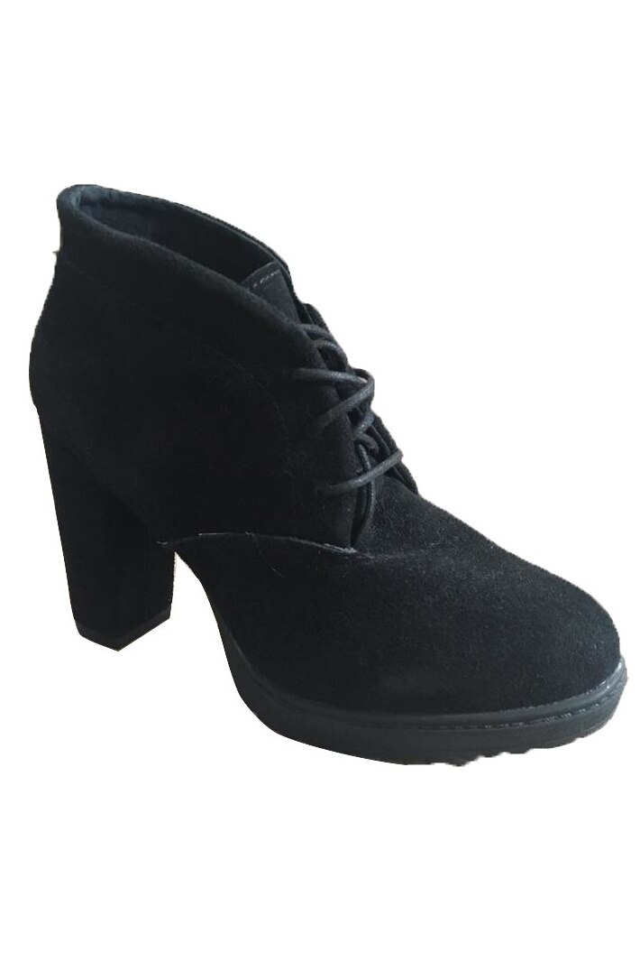 Botine dama, Carmela, 2500590, Negru, 38