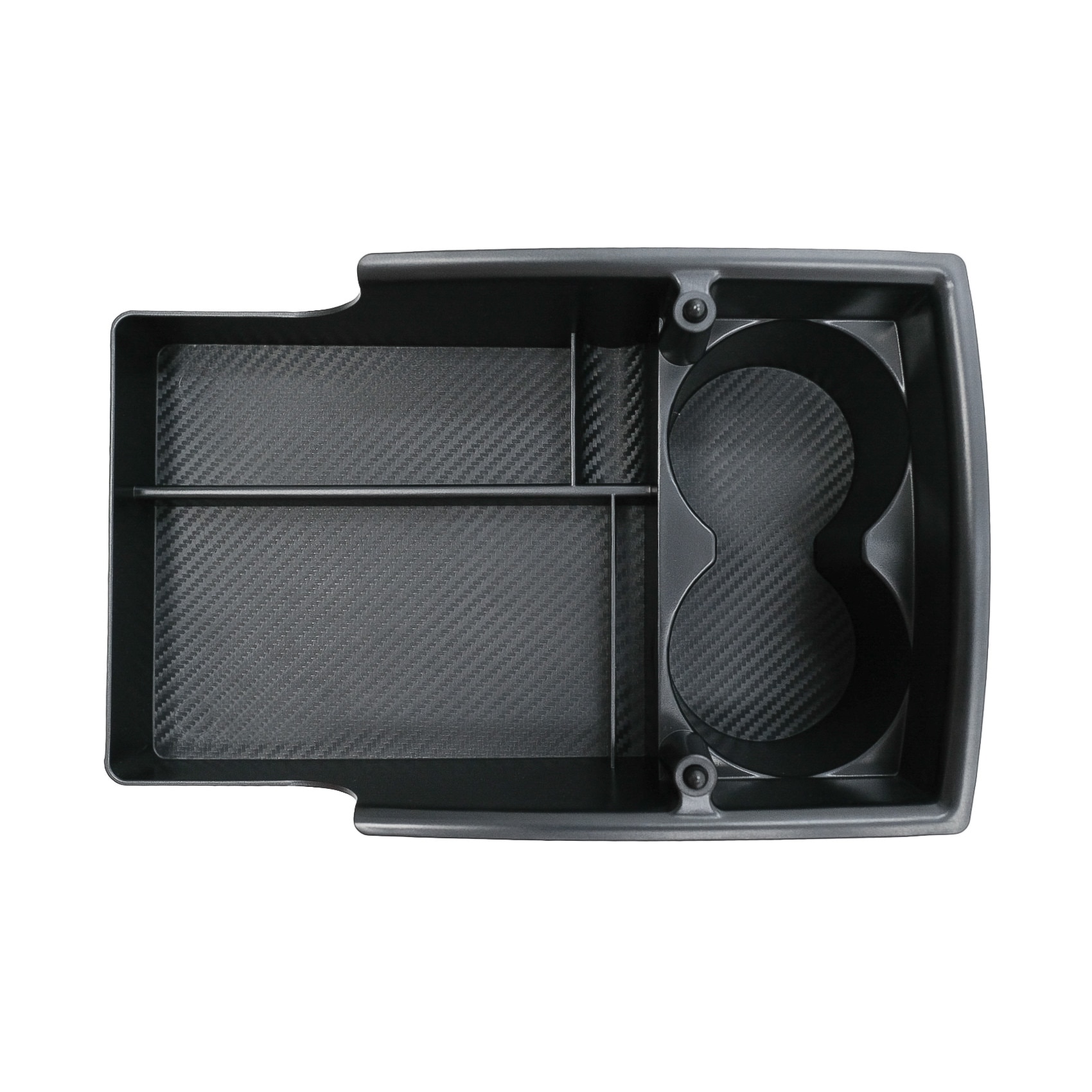 Consola Centrala Depozitare compatibil cu Tesla Model S (2012-up) Model X (2015-up) Negru