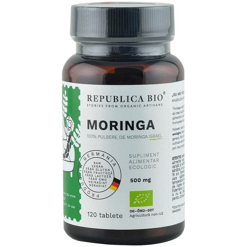 Moringa ecologica Republica BIO, 120 tablete