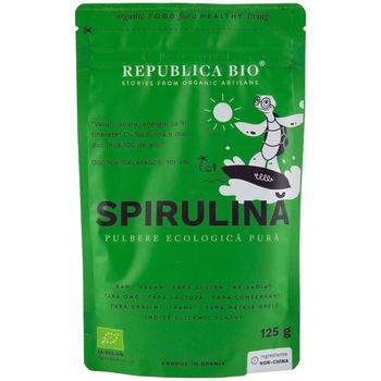 Spirulina, pulbere ecologica pura Republica BIO, 125 g Spirulina, pulbere ecologica pura Republica BIO, 125 g