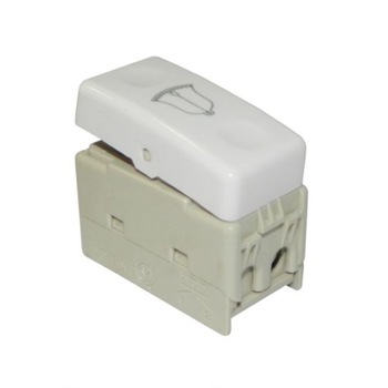 Intrerupator modular cu revenire Yriss - alb Elvon 32105 Intrerupator modular cu revenire Yriss - alb Elvon 32105