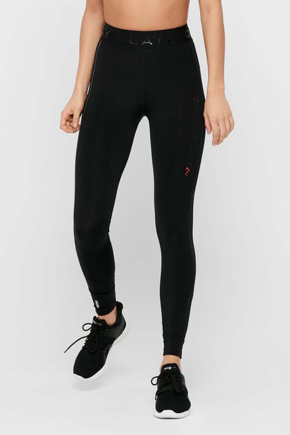 Only Play, Colanti cu talie inalta pentru antrenament, Negru