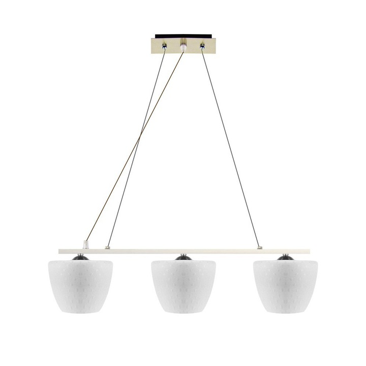 Landlite MW-5362/3P-S, antik bronz függeszték