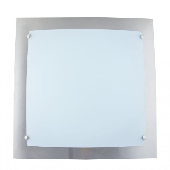 Landlite DUKE MW-4203/18inch, matt króm, 4xE27 foglalattal, fali lámpa / mennyezeti lámpa