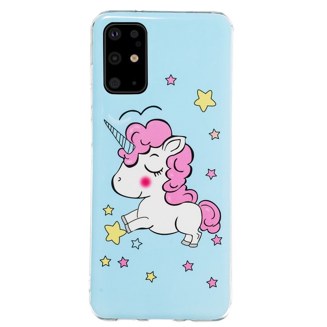 Husa silicon Samsung Galaxy S20 Plus model Baby Unicorn, Silicon, TPU Viceversa Multicolor