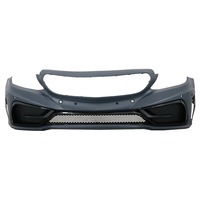 bara fata compatibil cu mercedes c-class w205 limo coupe station wagon cabiolet 2014-2019 fara grila centrala imagen 0_0_0