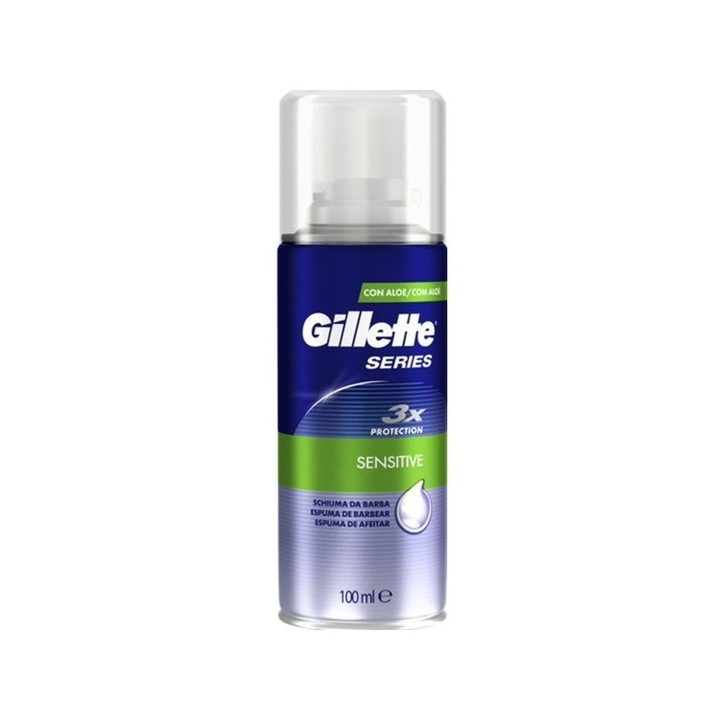 Gillette Series Sensitive borotvahab, 100 ml