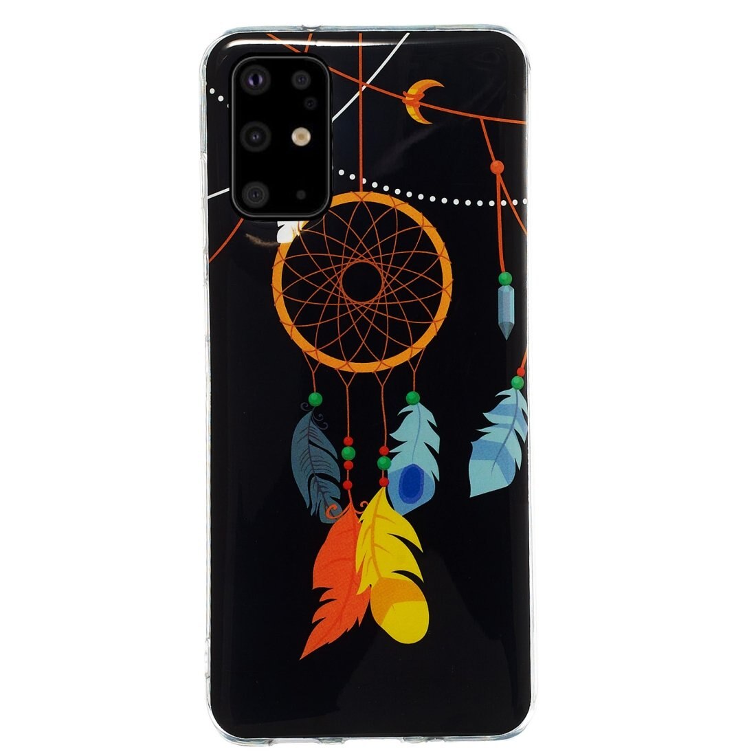 Husa silicon Samsung Galaxy S20 Plus model Feather Dreamcatcher, Silicon, TPU Viceversa Multicolor