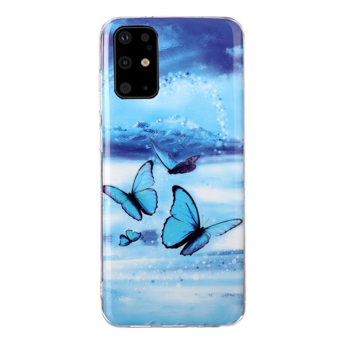 Husa silicon Samsung Galaxy A21s model Sweet Butterflies, Silicon, TPU Viceversa Multicolor