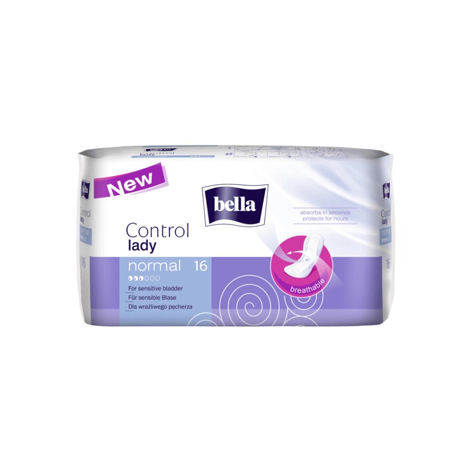 Absorbante incontinenta lady BELLA Control normal 3 picaturi 16 buc