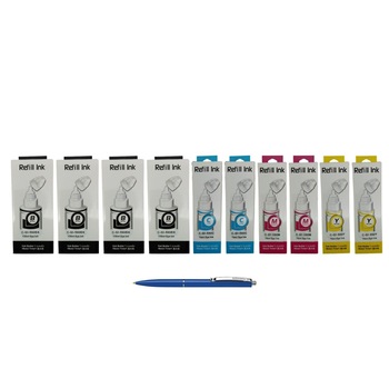 Pachet Flacoane Cerneala compatibila GI-490 4X Black, 2X Cyan, 2X Magenta, 2X Yellow, 66000 pagini, AlphaChem si Pix Schneider Pachet Flacoane Cerneala compatibila GI-490 4X Black, 2X Cyan, 2X Magenta, 2X Yellow, 66000 pagini, AlphaChem si Pix Schneider