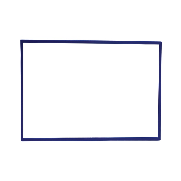 Buzunar pentru documente KEJEA, Magnetic, A4, Cu rama albastra