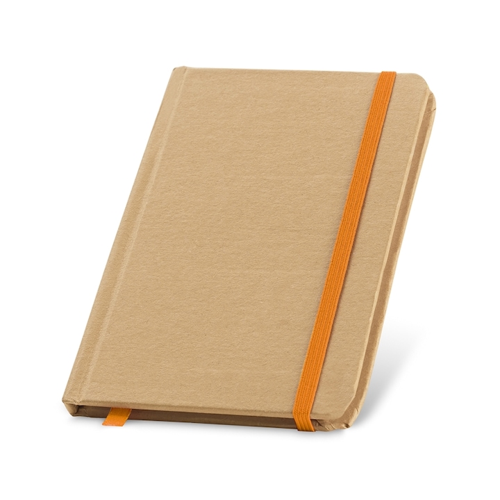 Тефтер Hi!dea, Еко, Evernote, 100 x 140 mm, Оранжев