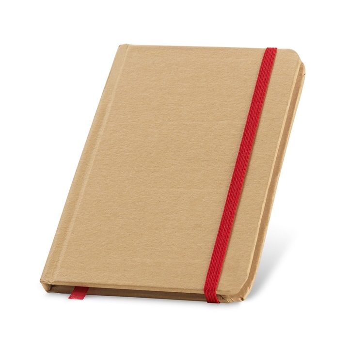 Тефтер Hi!dea, Еко, Evernote, 100 x 140 mm, Червен