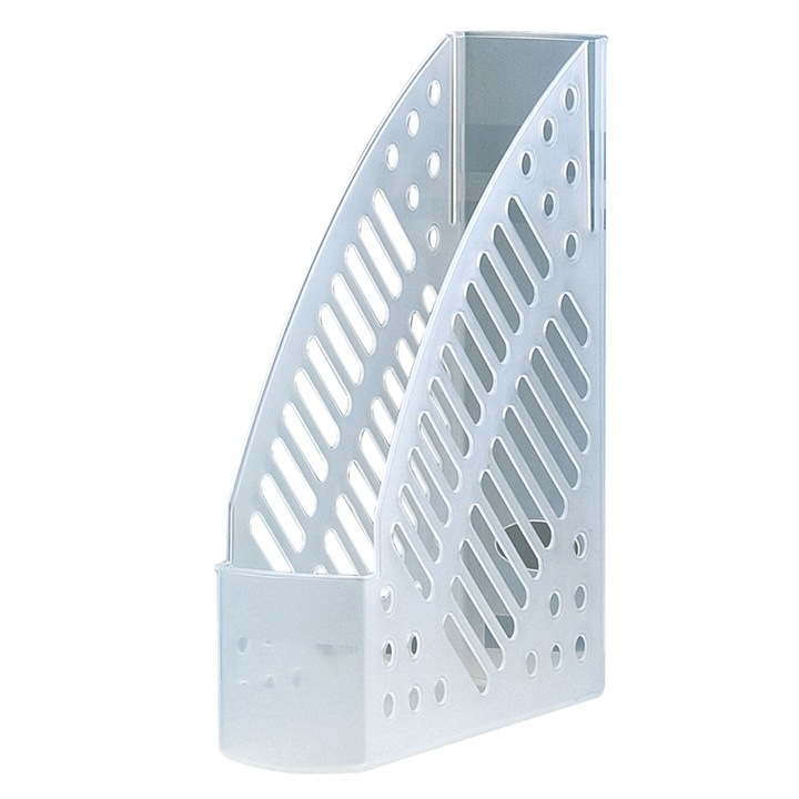 Suport documente vertical, Faibo, Plastic, Transparent