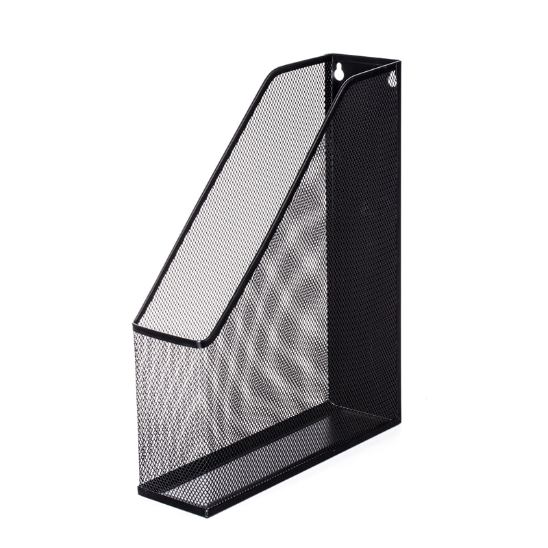 Suport pentru documente din plasa metalica, A4, Vertical, Negru