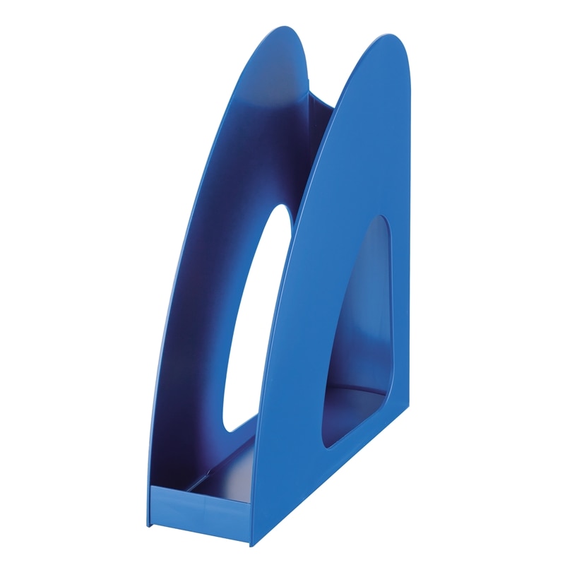 Suport vertical documente Han, Loop, Plastic, A4, 76x257x239 mm, Albastru