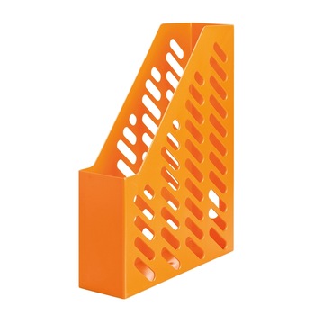 Suport vertical documente Han, Klassik Trend, Plastic, A4, 76x145x248 mm, Portocaliu Suport vertical documente Han, Klassik Trend, Plastic, A4, 76x145x248 mm, Portocaliu