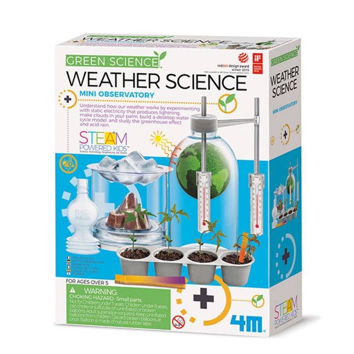 Климатът и времето 4М, Зелена наука, Образователен комплект, Възраст 8+ години