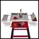 Ferastrau circular cu masa Einhell TC-TS 2225 U, 1800 W, 4250 RPM, 254 mm diametru lama, inaltimea maxima de taiere 80 mm, extensii laterale rabatabile