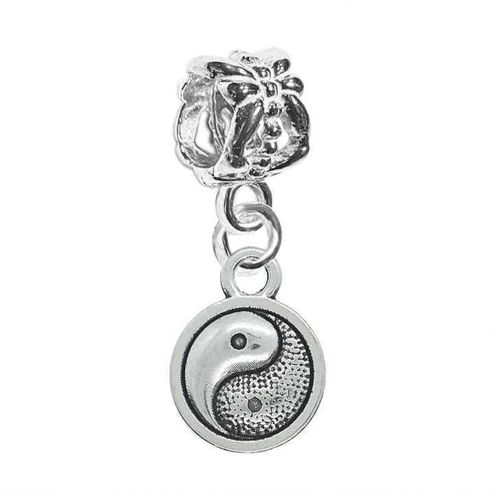 Charm argint Medalion Yin Yang 1002422 Dras