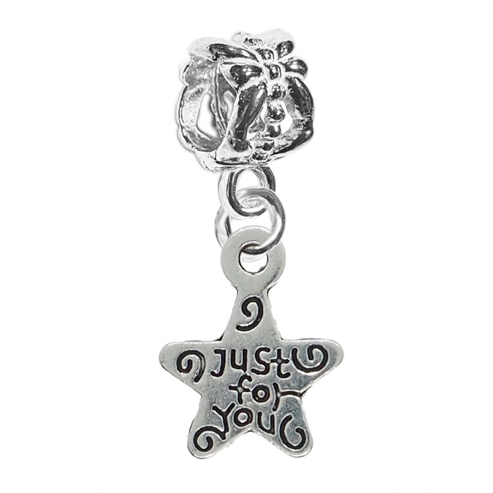 Charm argint Steluta Just for you 9949200 Dras