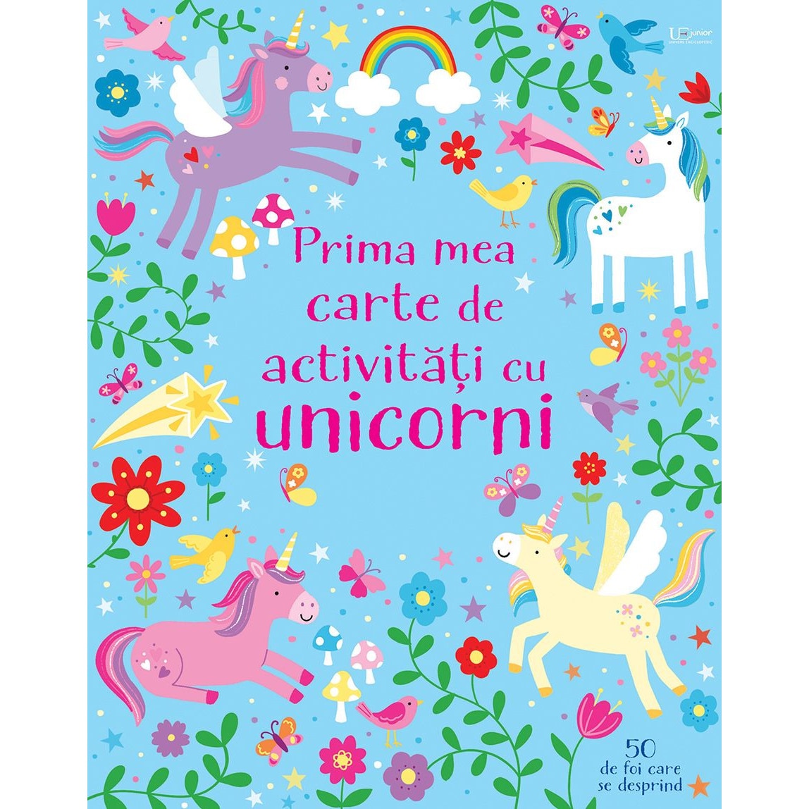 Prima mea carte de activitati cu unicorni - Usborne