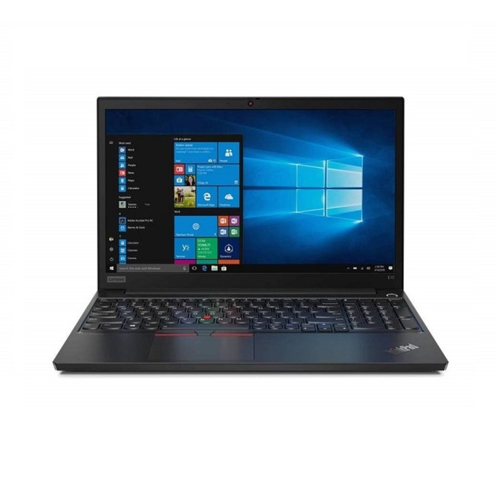 Лаптоп Lenovo ThinkPad E15 с Intel Core i5-10210U, 8 GB, 256GB M.2 NVMe SSD, Intel UHD Graphics, черен